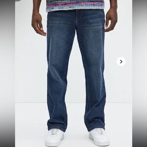 Fashion Nova Blue Bootcut Jeans Classic Style